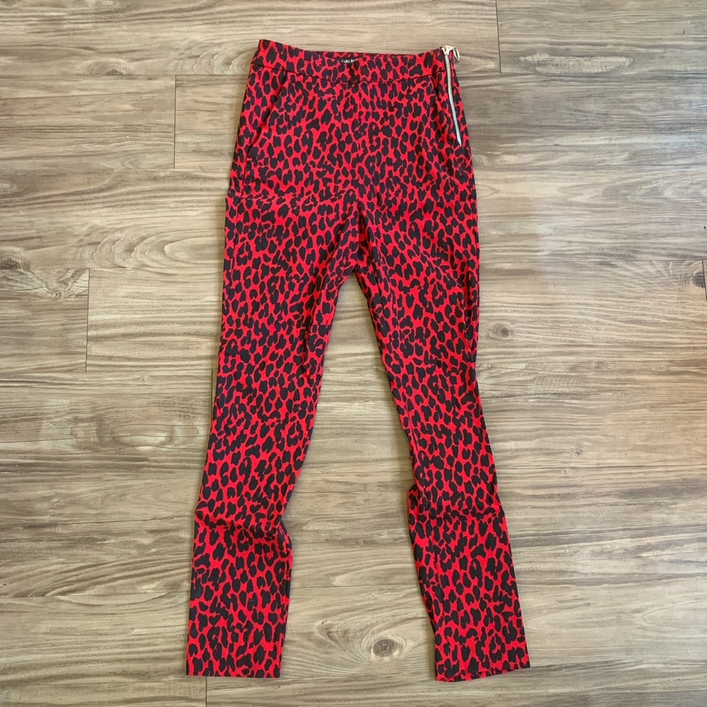 Zara Cheetah Print Pants
